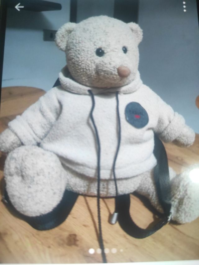 Zaino orsetto peluche