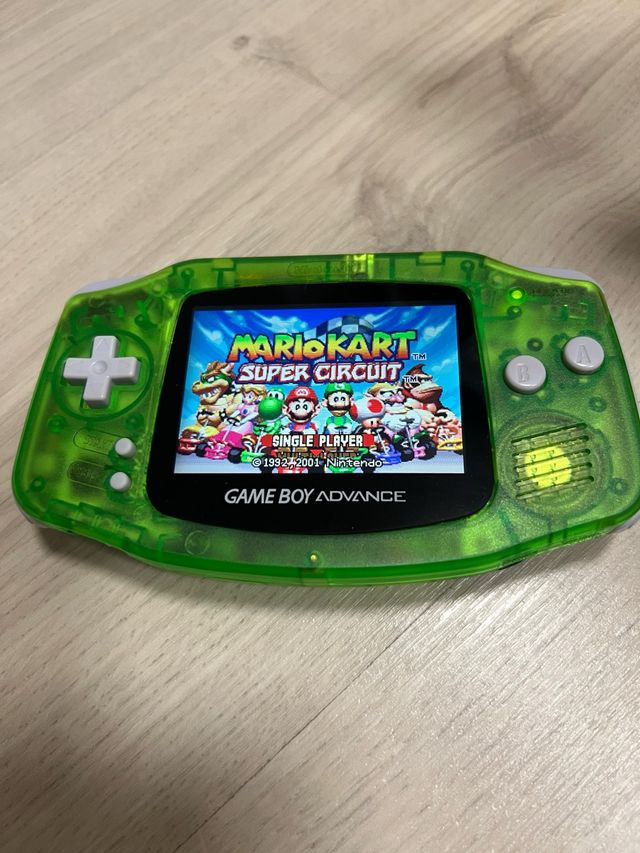 Game Boy Advance IPS Verde