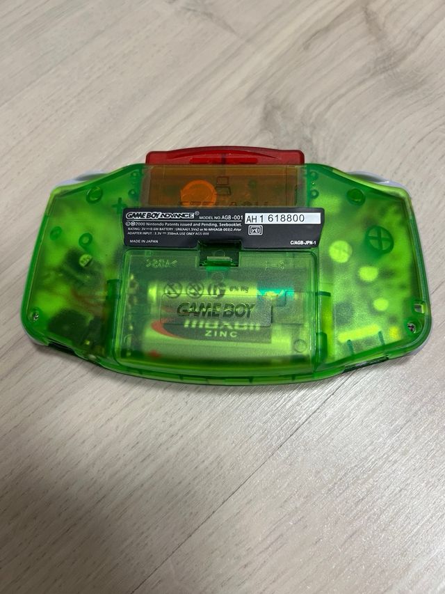 Game Boy Advance IPS Verde