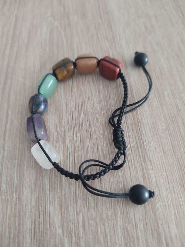 Pulseras chakras 7 piedras