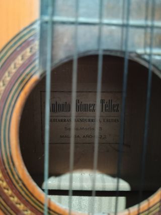 Guitarra Española Antonio Gómez Tellez