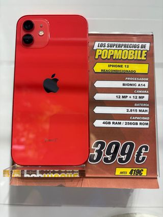 OFERTA 1 AÑO GARANTÍA IPHONE 12 256GB