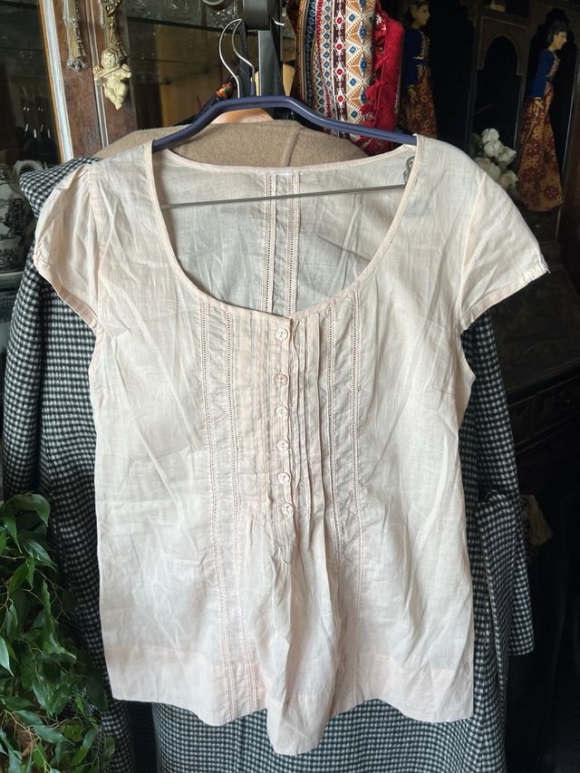 Blusa rosa palido - Talla M