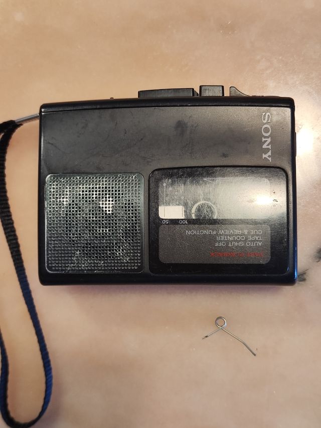 Sony TCN-S65 - Grabadora cassette Walkman.