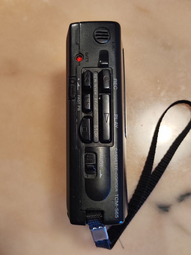 Sony TCN-S65 - Grabadora cassette Walkman.
