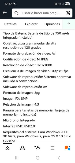 Cámara para casco ashata