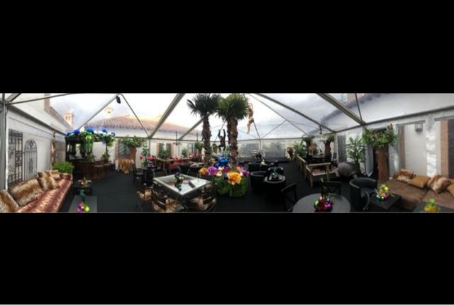 Carpas transparente 12x20 - Alquiler