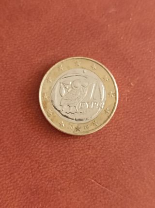 1 Euro Grecia 2010 - moneta