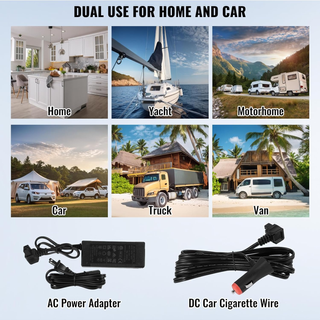 Frigorifero per Auto, Frigo per Auto da 12 Volt, C