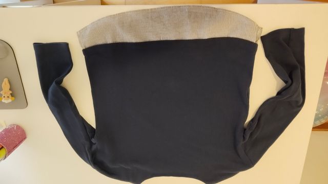 Sudadera azul niña bici París