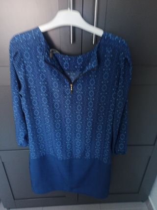 Vestido azul talla S - Lefties