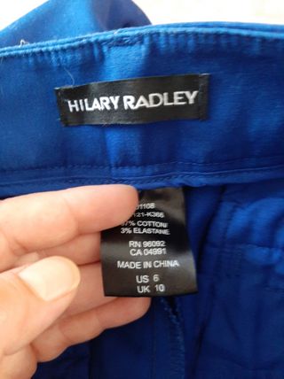 Pantalones Hilary Radley - Azul