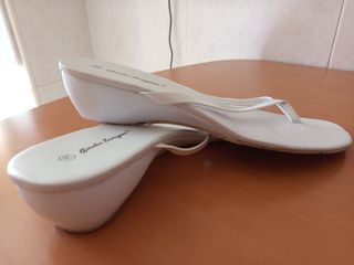 Sandalias Blancas
