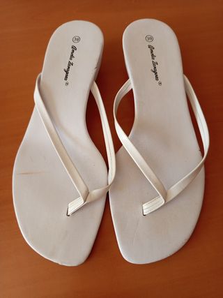 Sandalias Blancas