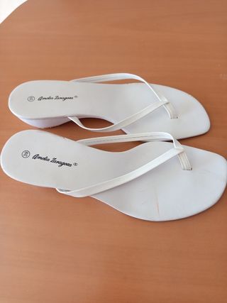 Sandalias Blancas