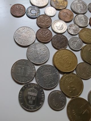 Lote monedas mayoría europeas