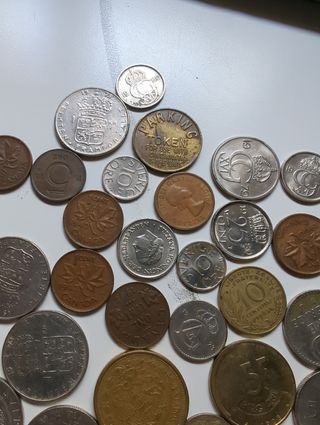 Lote monedas mayoría europeas
