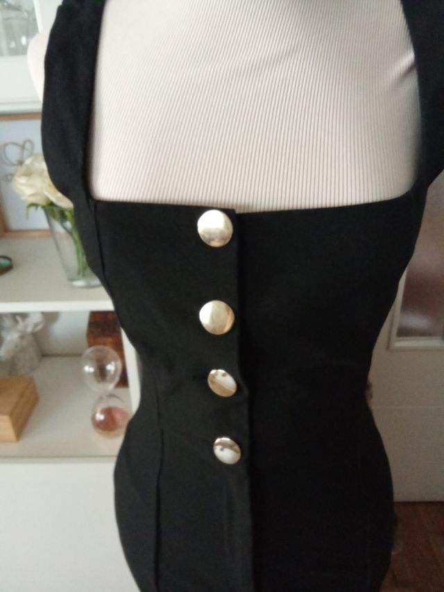 Macacão preto Zara - elegante