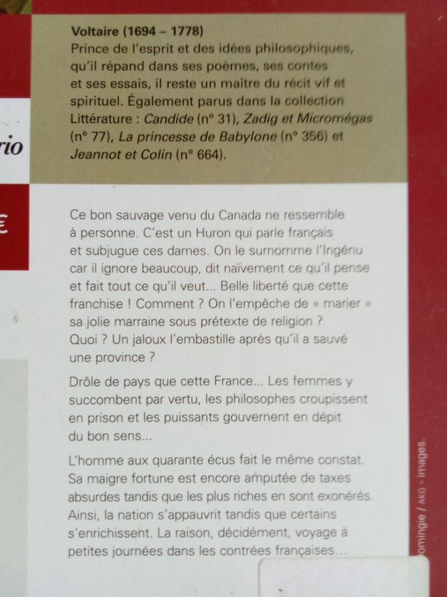 L'INGENU - SUIVI DE L'HOMME AUX QUARANTE ECUS: ...