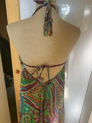 Vestito lungo multicolor