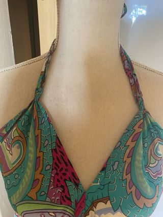 Vestito lungo multicolor