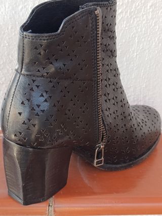 Botines mujer negros 