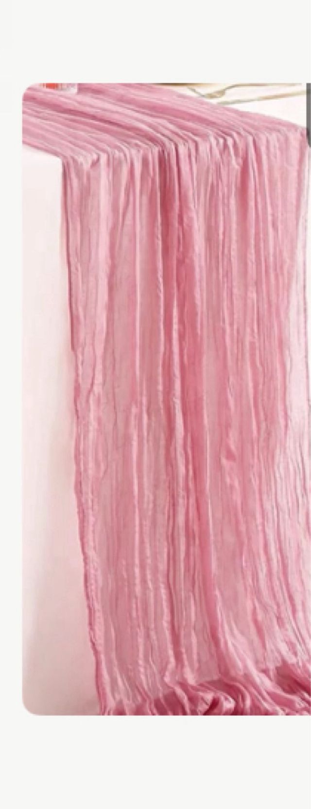 Tovaglia rosa 90x180 cm