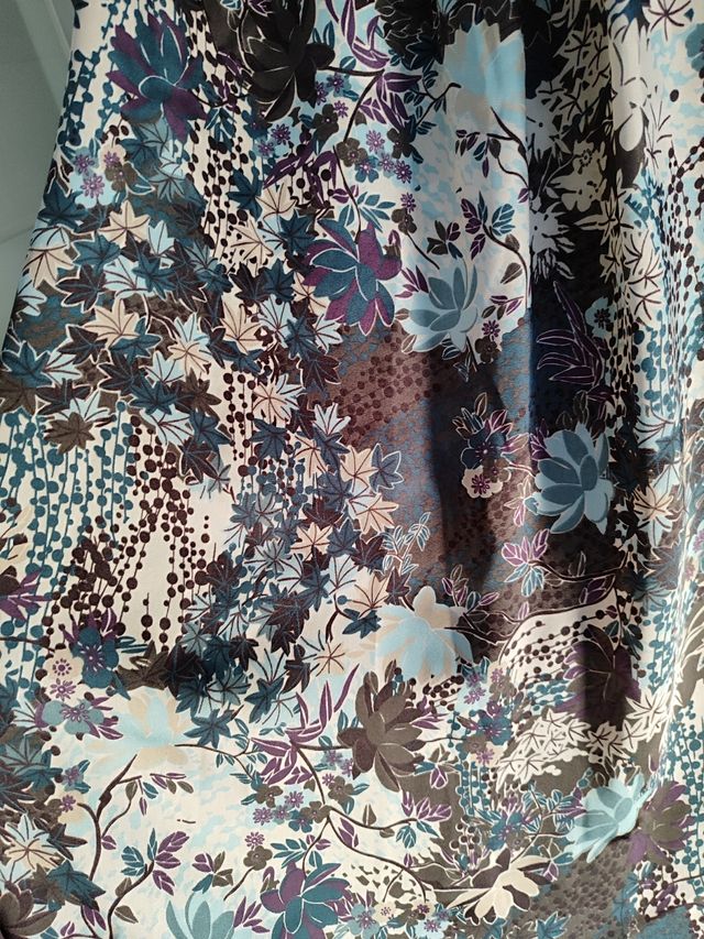 Vestido estampado flores - talla M