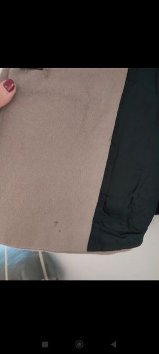 Chaqueta Zara beige mujer talla XL 