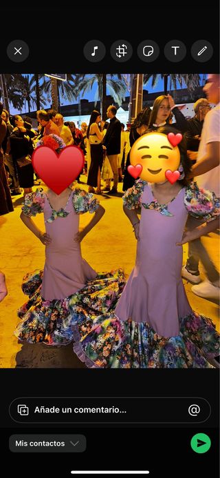 TRAJES DE FLAMENCAS NIÑA
TALLA:5-6,6-7 90€cada uno