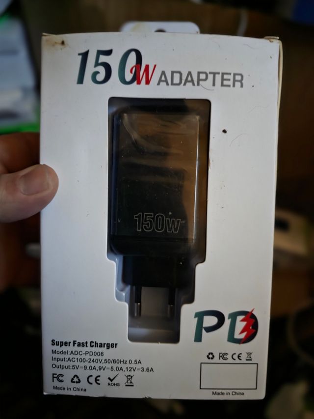Cargador 150W USB - Rápido