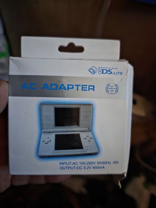 Cargador Nintendo DS Lite