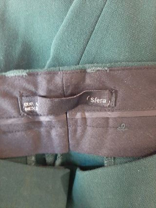 Pantalones chinos Sfera verdes