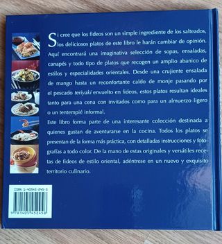 Libro Fideos Orientales | Palillos de regalo