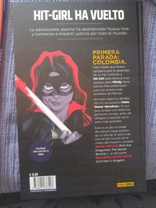 Hit Girl En Hollywood, Roma y Colombia.