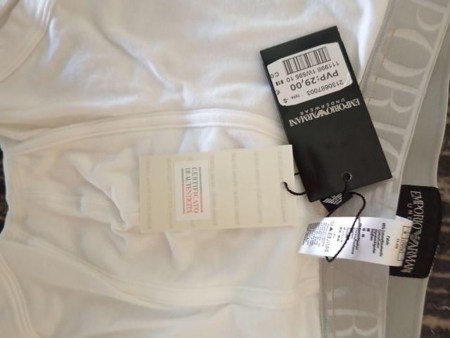 Calzoncillos Emporio Armani blancos