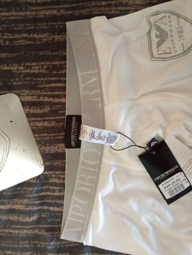 Calzoncillos Emporio Armani blancos