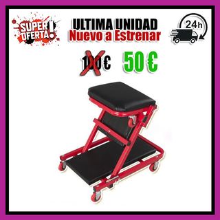 Silla camilla convertible para taller