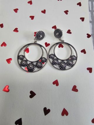 Pendientes Estilo Cordobés de gancho.