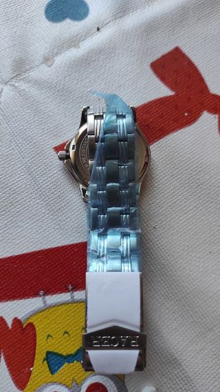 Reloj Racer cuarzo plata