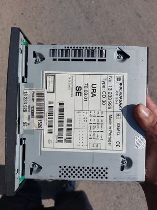 Radio CD30 Opel Vectra C
