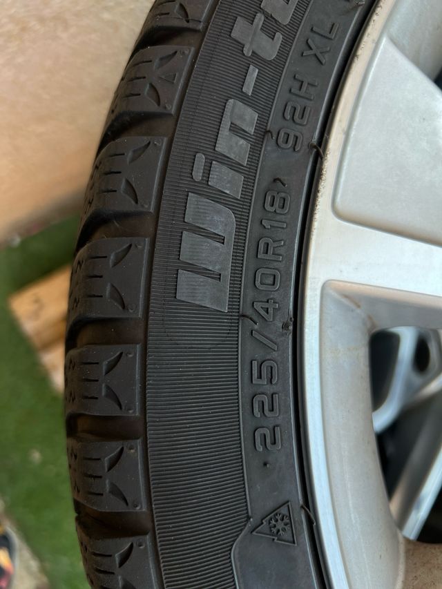 4 Llantas Skoda 18" con neumáticos