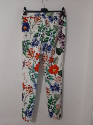 Pantalones Zara Mujer multicolor talla 38