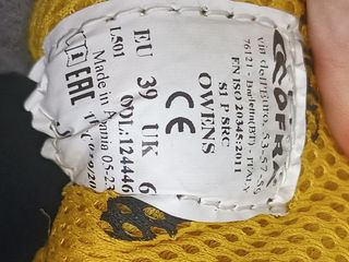 Zapatos seguridad COFRA - Talla 39 - PM26671