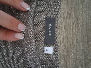 Jersey Yesssica gris plata - Talla S