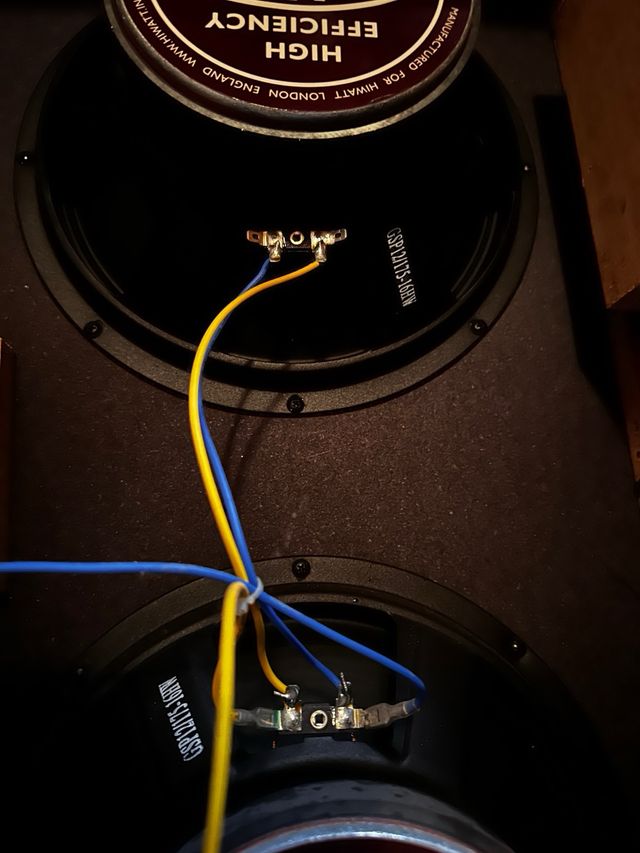 2 x Altavoces Guitarra HIWATT 12" 100W