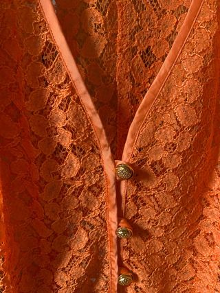 Camicetta pizzo arancio tg.44 