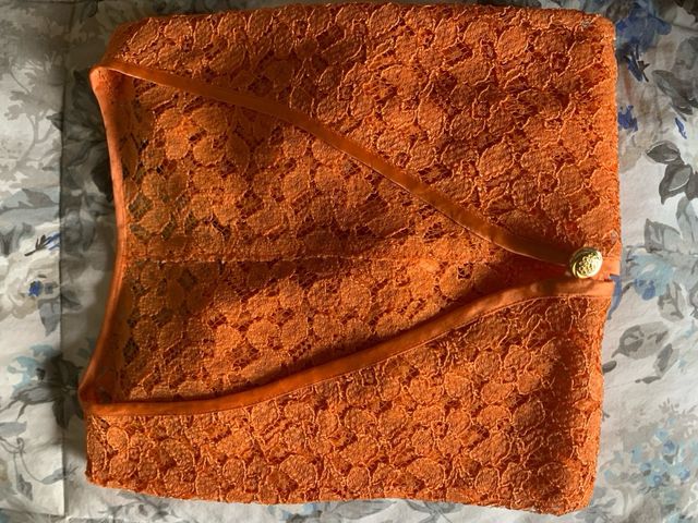 Camicetta pizzo arancio tg.44