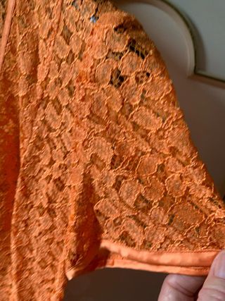 Camicetta pizzo arancio tg.44 