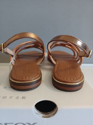 Geox D Sozy Plus G, sandalias talla 38.5 plantilla